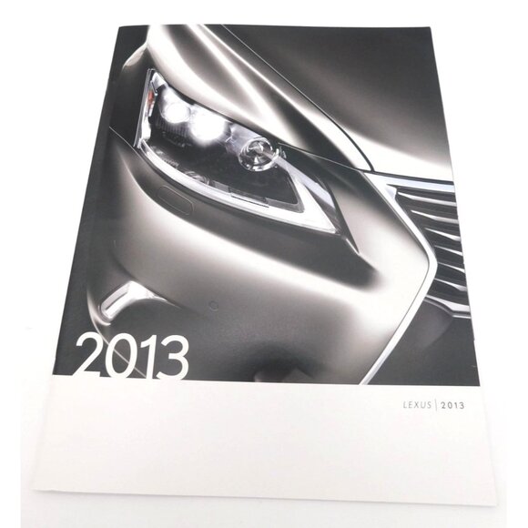 2013 Lexus Vehicle Model Dealer Sales Brochure Color Booklet GS CT - Picture 1 of 4